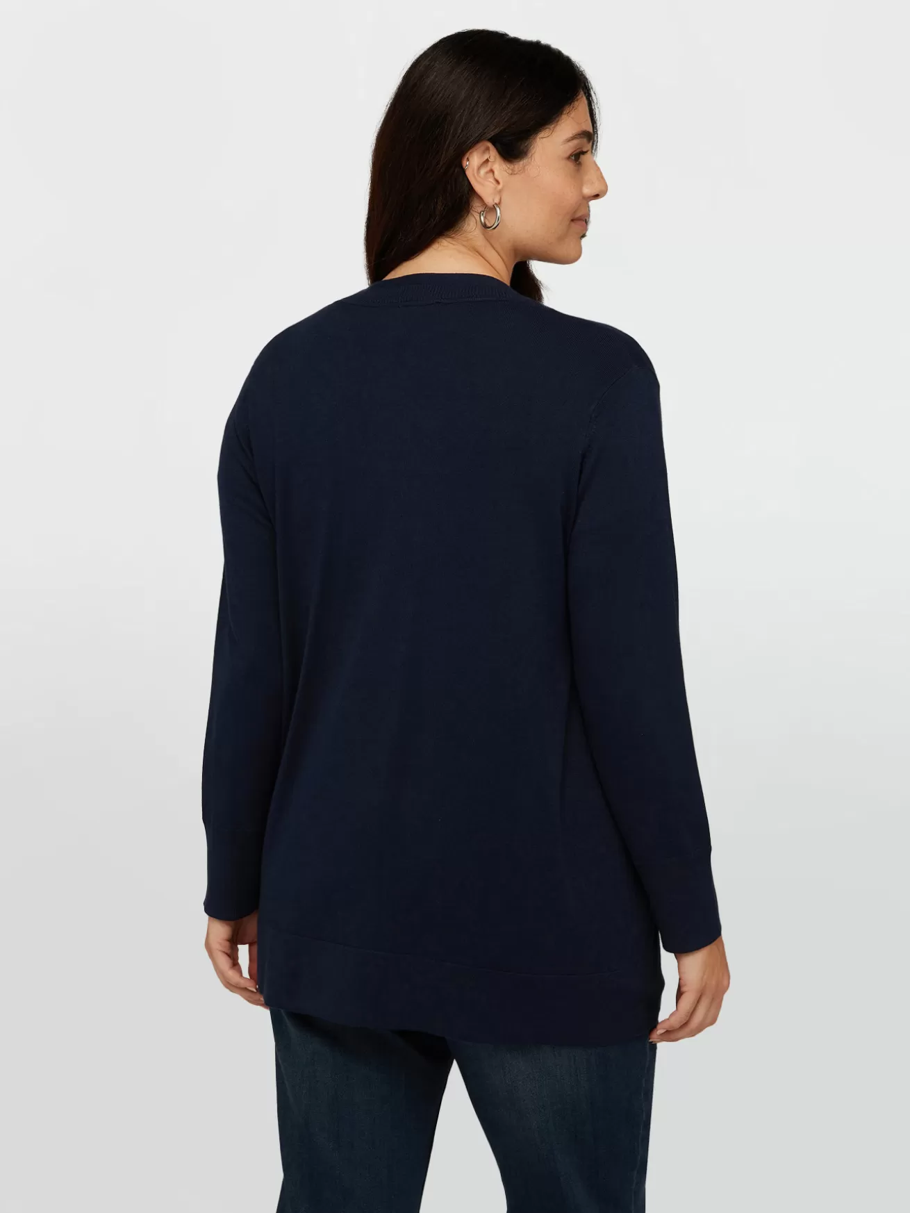 Hot Fiorella Rubino Cardigan In Viscosa LENZING™ ECOVERO™ Blu