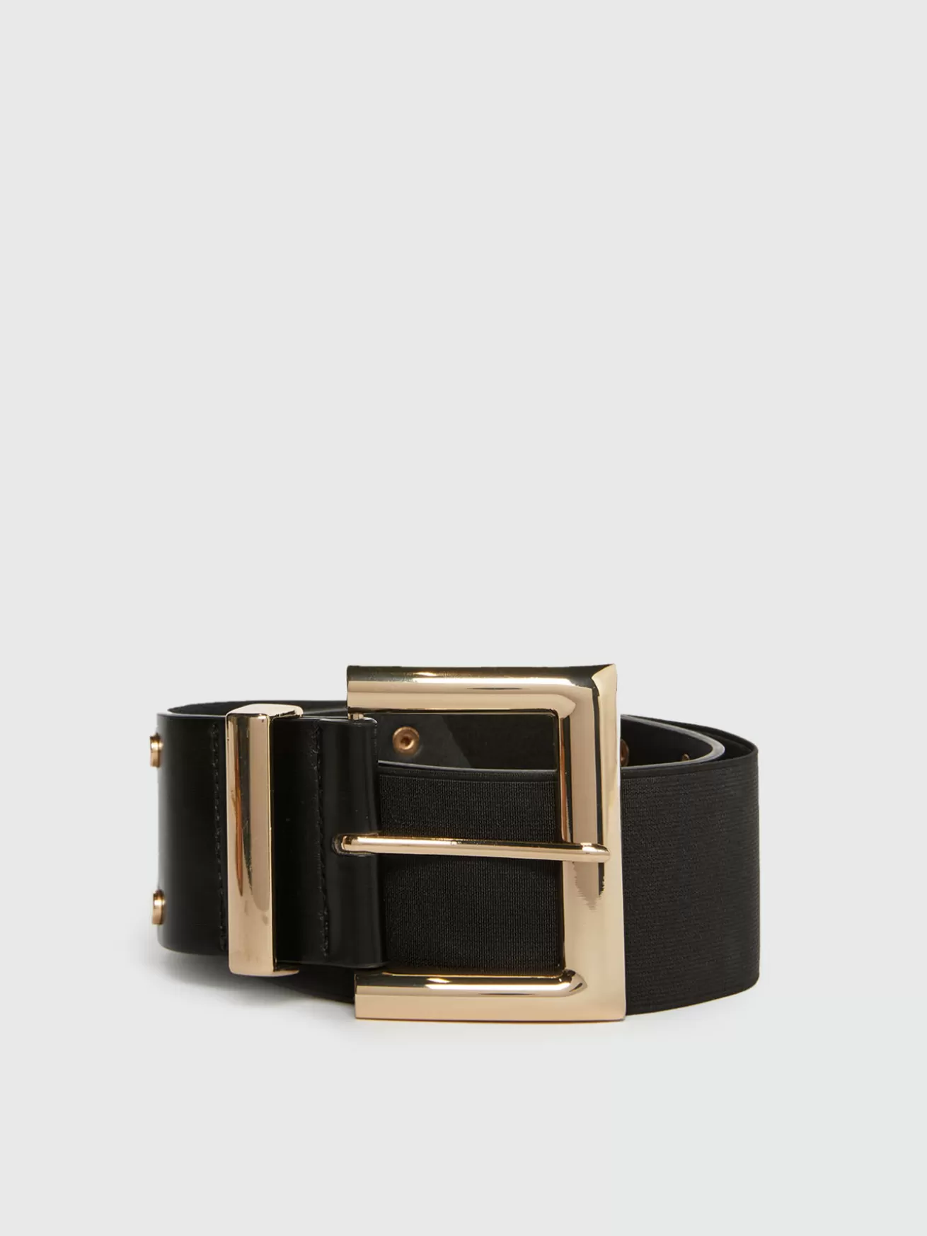 Flash Sale Fiorella Rubino Cintura Con Borchie Dorate Nero