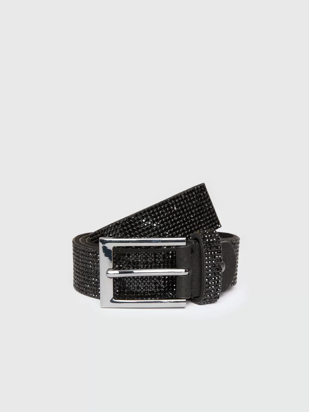 Discount Fiorella Rubino Cintura In Strass Nero