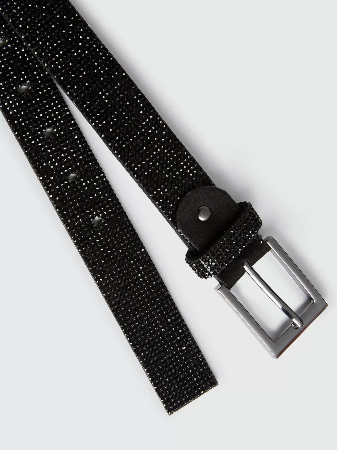 Discount Fiorella Rubino Cintura In Strass Nero
