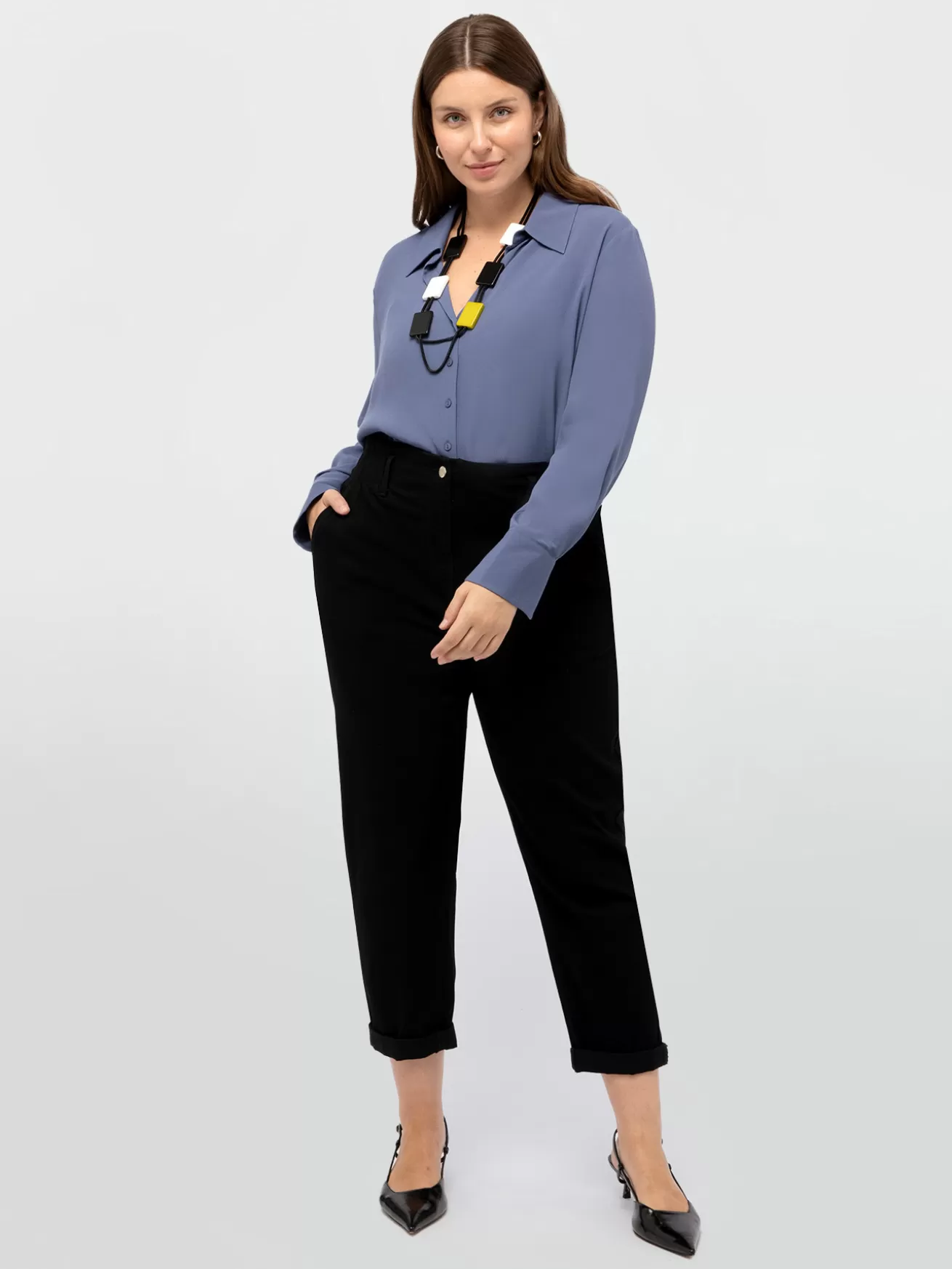 Online Fiorella Rubino Jeans Balloon Neri Nero