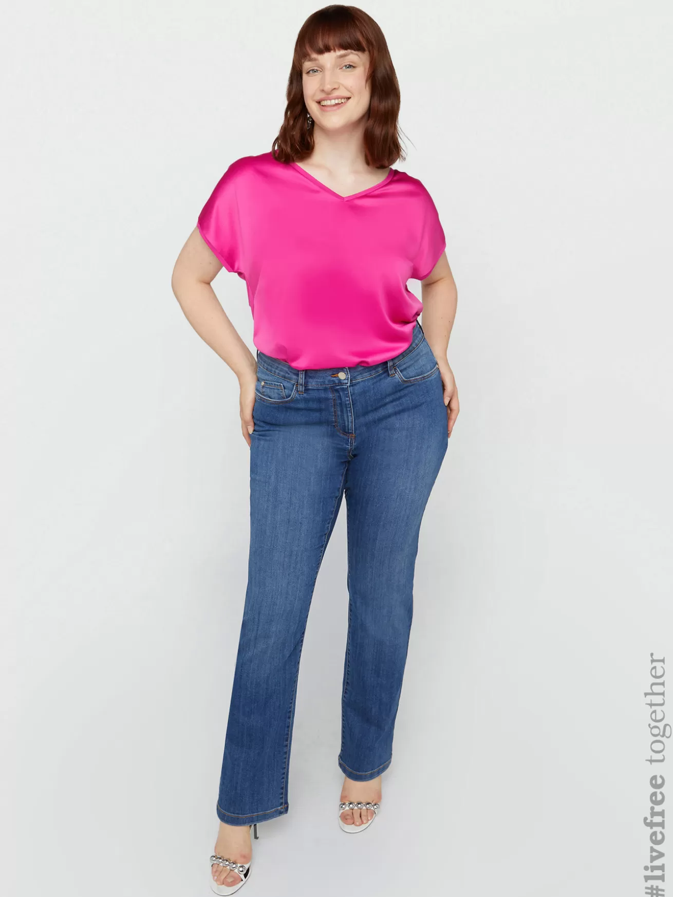 Hot Fiorella Rubino Jeans Regular Blu