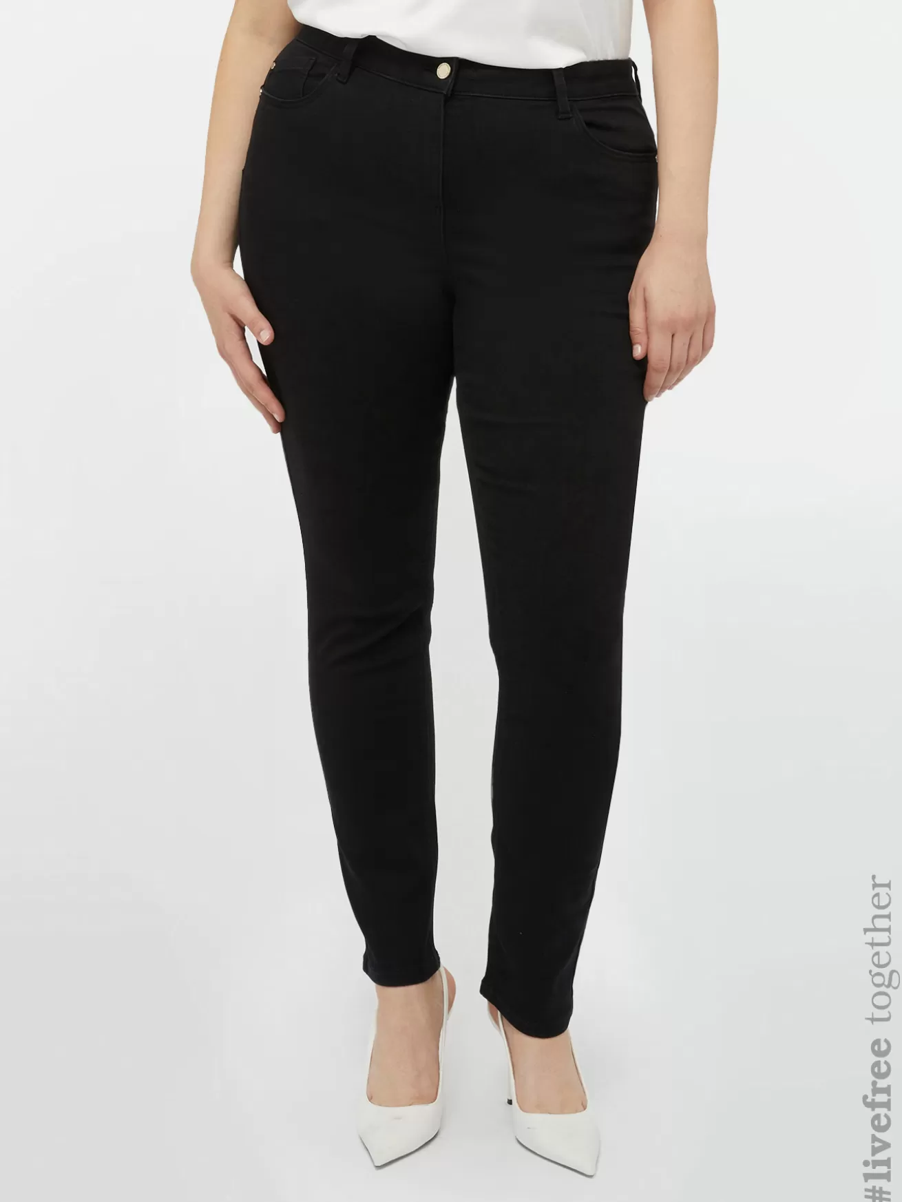 Flash Sale Fiorella Rubino Jeans Skinny Nero