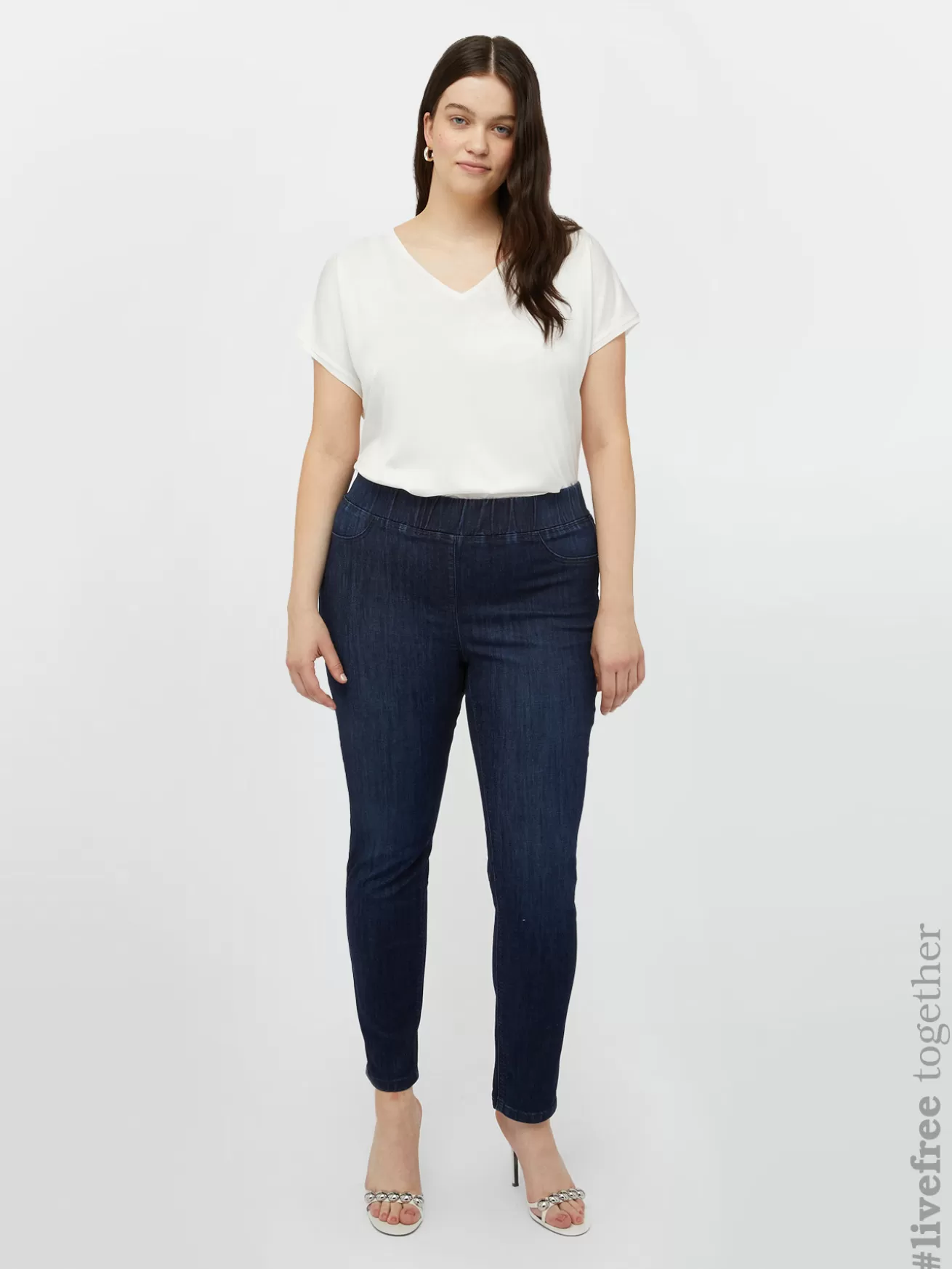 Sale Fiorella Rubino Jeggings Blu