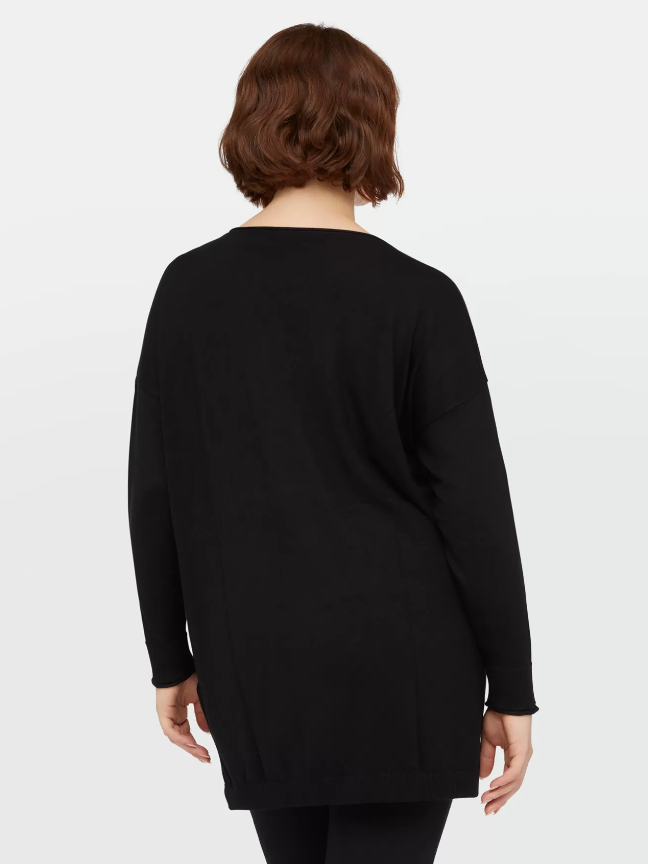 Cheap Fiorella Rubino Maglia Lunga In Viscosa Nero