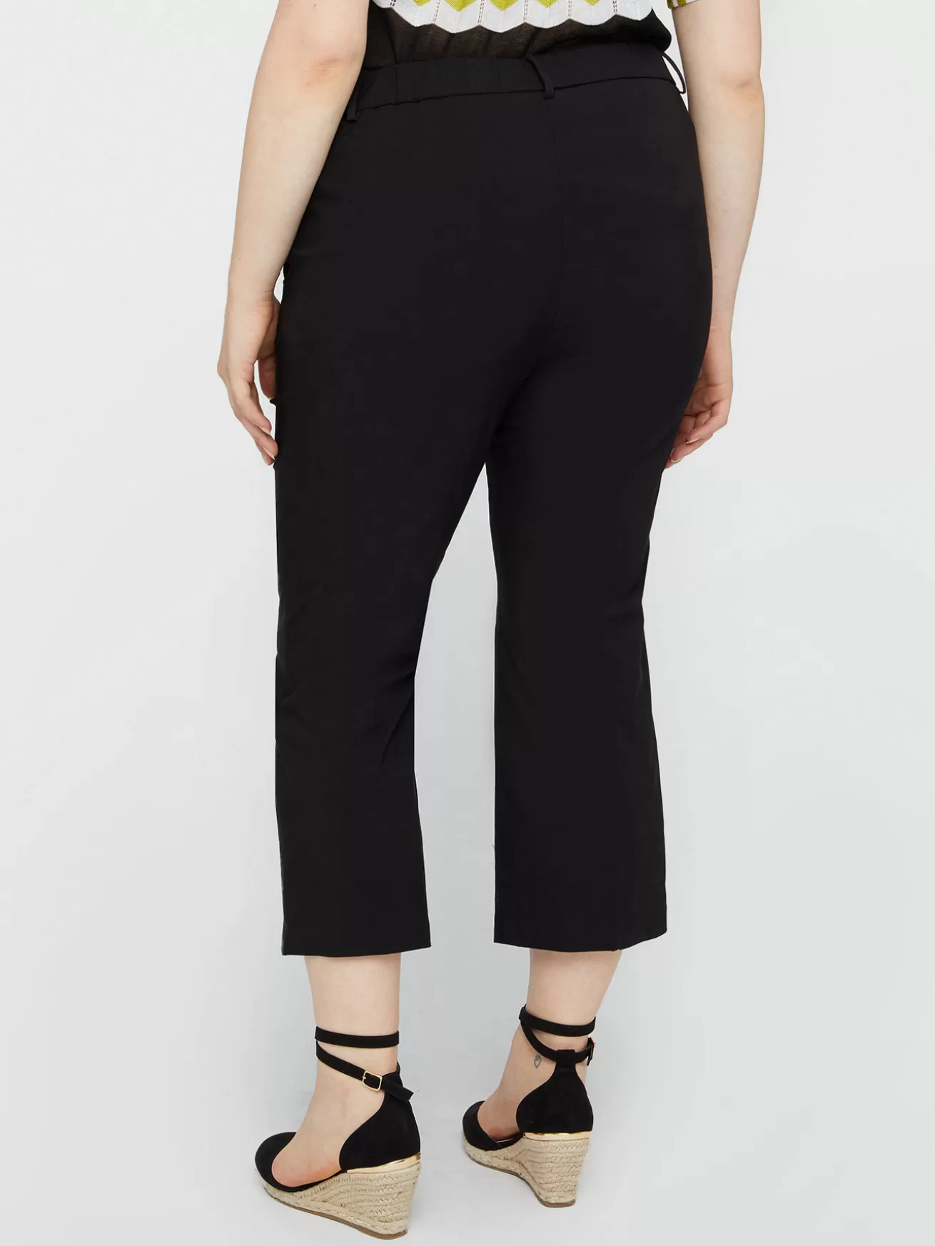 Online Fiorella Rubino Pantaloni Dritti Alla Caviglia Nero