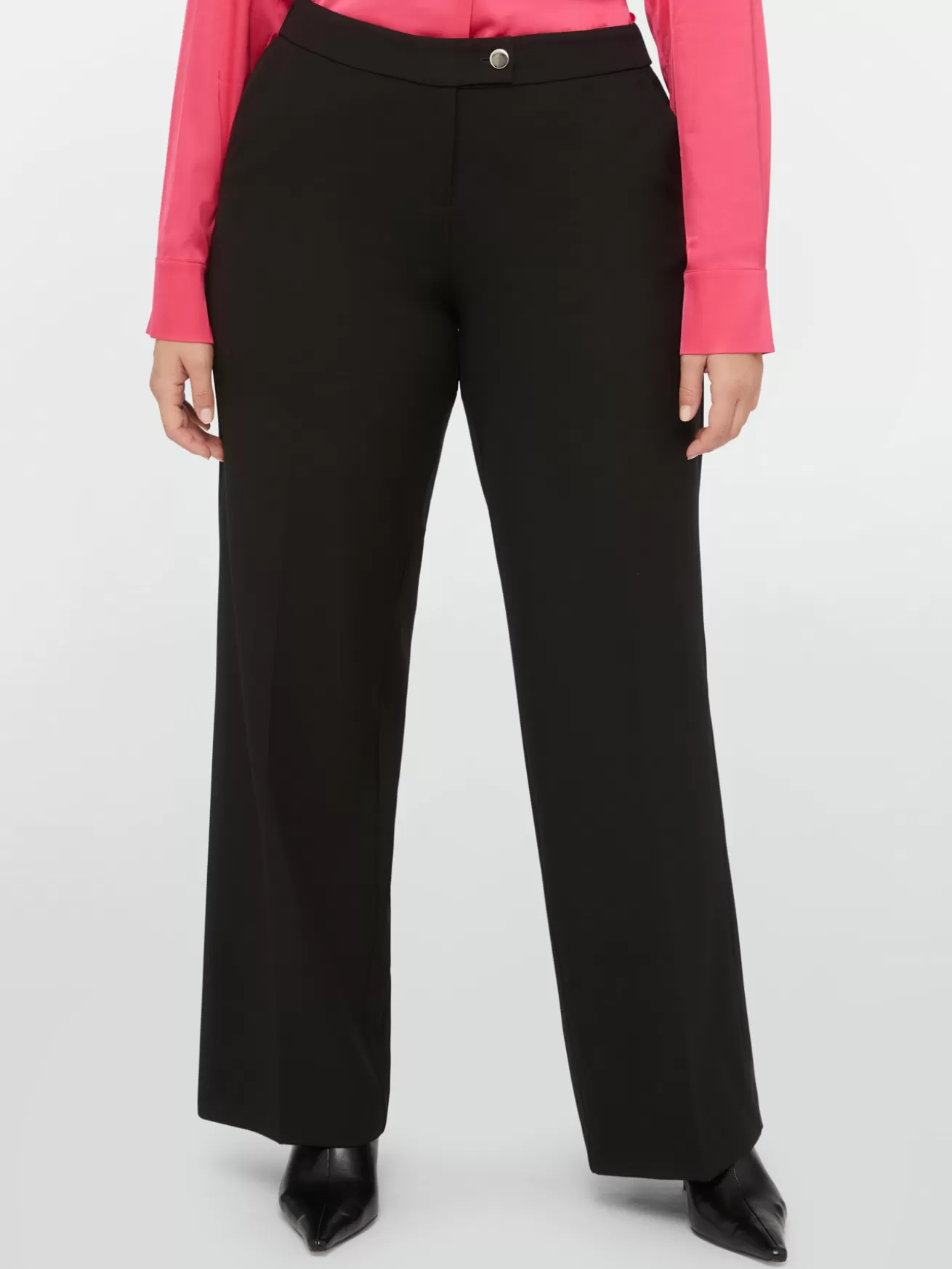 New Fiorella Rubino Pantaloni Wide Leg Nero