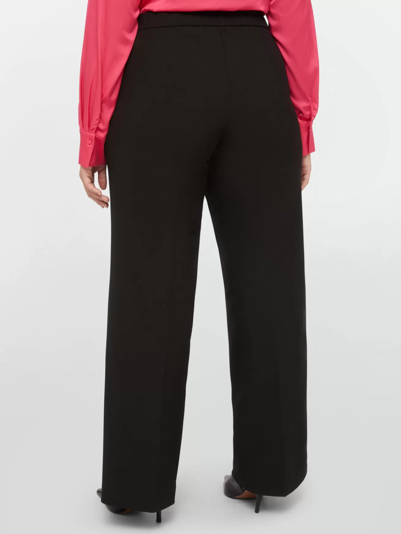 New Fiorella Rubino Pantaloni Wide Leg Nero