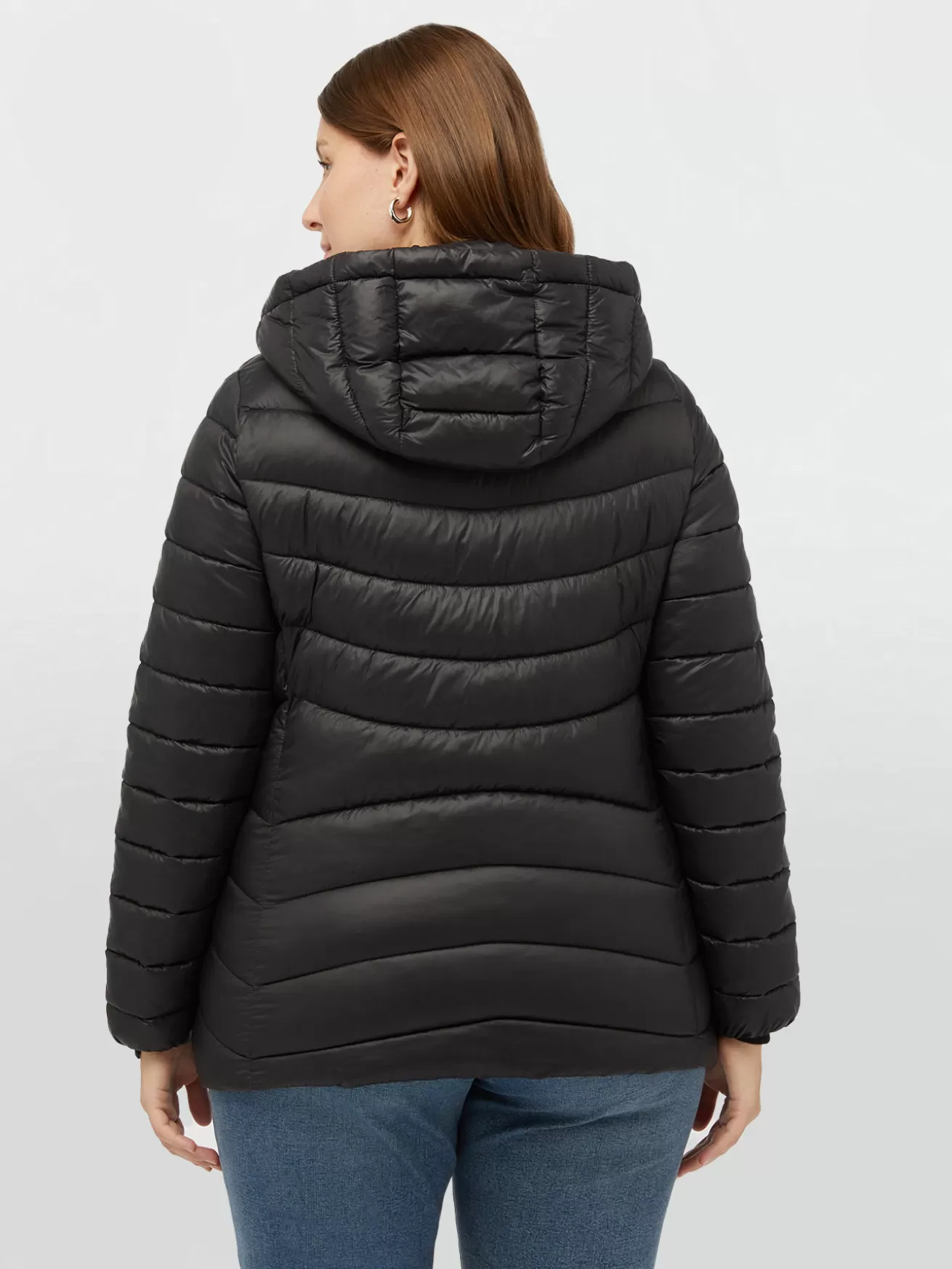 Outlet Fiorella Rubino Piumino Leggero Trapuntato In Sorona® Aura Nero